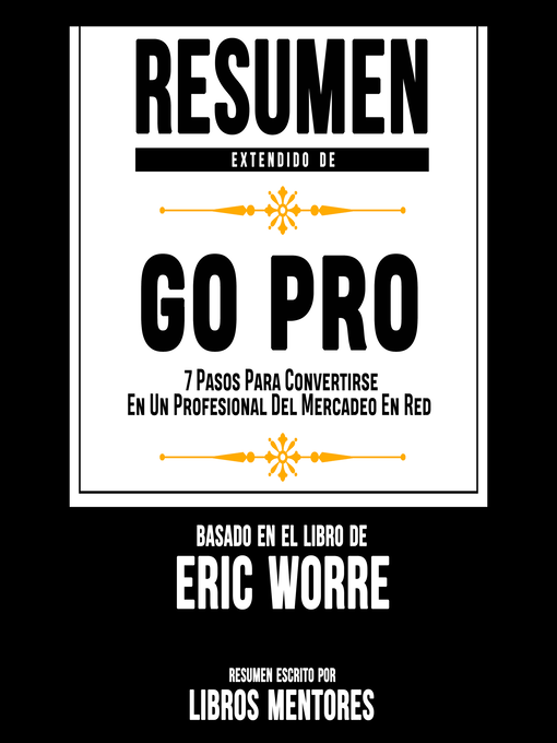Title details for Resumen Extendido by Libros Mentores - Available